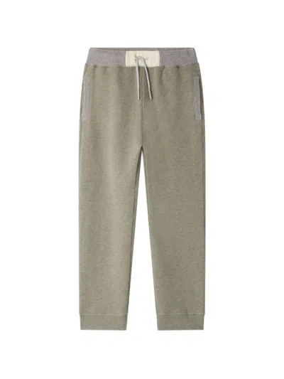 Bonpoint Kids' Drawstring Track Pants In Gray
