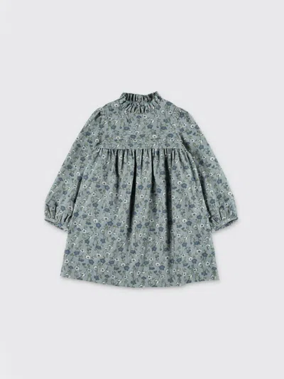 Bonpoint Dress  Kids Color Blue In Green