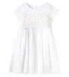 Bonpoint Duchesse Cotton Dress In White