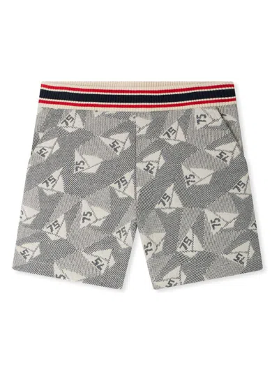 Bonpoint Kids' Edel Bermuda Shorts In Grey