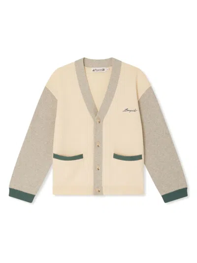 Bonpoint Kids' Edouard Cardigan In Neutrals
