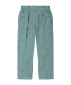 Bonpoint Elastic Waist Pants In Green