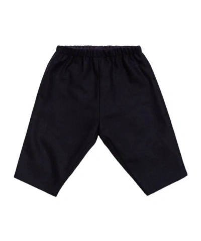 Bonpoint Babies' Elastic Waist Trousers In Black