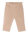Bonpoint Elastic Waist Trousers In Nude