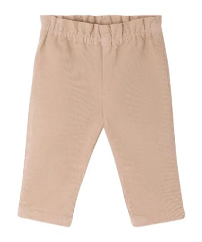 Bonpoint Elastic Waist Trousers In Nude