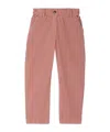 Bonpoint Elasticated-waist Corduroy Trousers In Pink