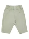 Bonpoint 'leone' Lightweight Denim Pants Kids In Green