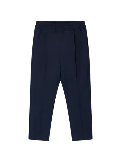 Bonpoint Kids' Elasticated Trousers In Blue