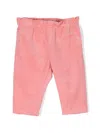 Bonpoint Elasticated-waist Corduroy Trousers In Pink