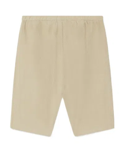 Bonpoint Elasticated-waistband Corduroy Trousers In Nude