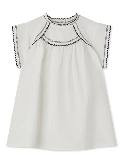 Bonpoint Babies' Eldorada Dress In White