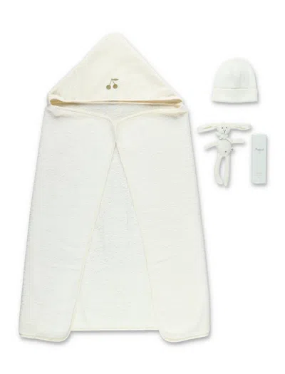 Bonpoint Elegant Mini Bath Set For Newborns In White