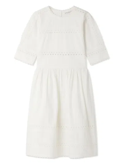 Bonpoint Kids' Elesa Dress In White