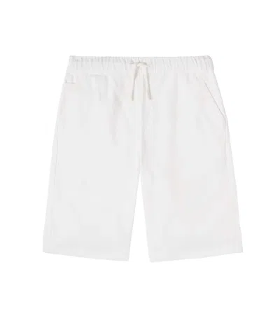 Bonpoint Kids' Elgar Cotton Shorts In White