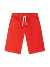 Bonpoint Elgar Drawstring Bermuda Shorts In 红色