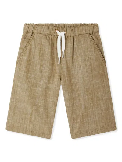 Bonpoint Kids' Elgar Shorts In Brown