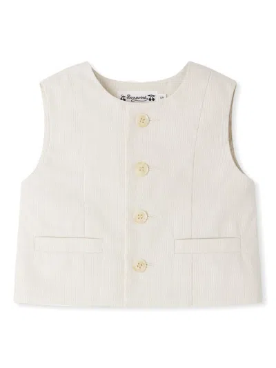 Bonpoint Babies' Elice Vest In White