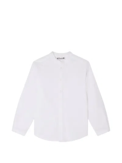 Bonpoint Elies ロングスリーブ シャツ In White
