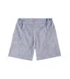 Bonpoint Elif Cotton Bermuda Shorts In Blue