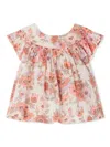 Bonpoint Eliotine Blouse In Pink