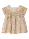 Bonpoint Eliotine Blouse In Yellow
