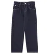 Bonpoint Eliott Wide-leg Jeans In Jean Fonce
