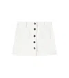 Bonpoint Elise Cotton Skirt In Blanc Lait
