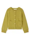 Bonpoint Elisea Cardigan In Green