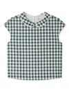 Shop Bonpoint Elivia Blouse In Green