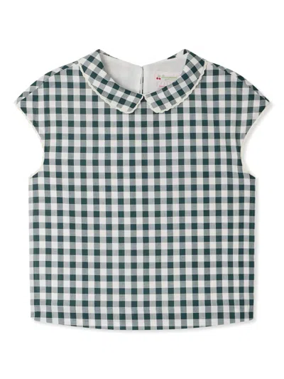 Bonpoint Kids' Elivia Blouse In Gray