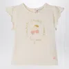 Bonpoint T-shirt With Cherry Print In Pink