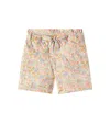Bonpoint Elmie Floral Cotton Shorts In Multicoloured