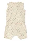 Bonpoint Elo Tank Top And Shorts Set In White