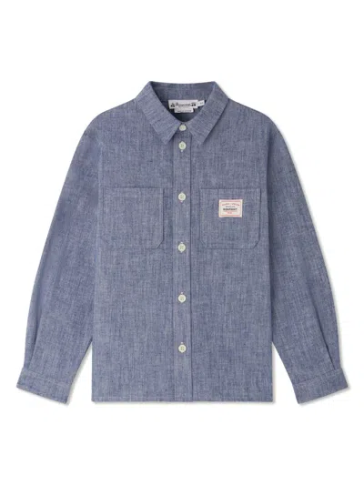 Bonpoint Kids' Elorian Shirt In Blue