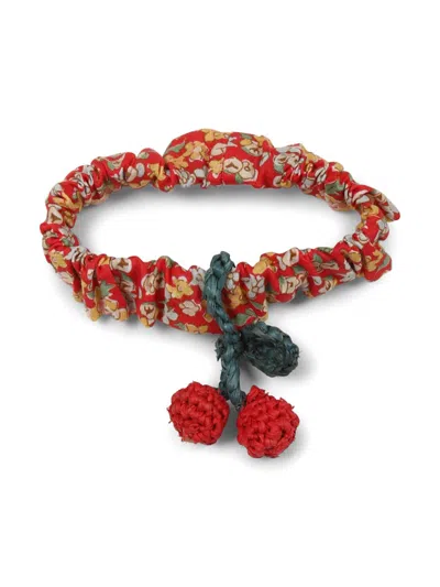 Bonpoint Kids' Elory Scrunchie In Red