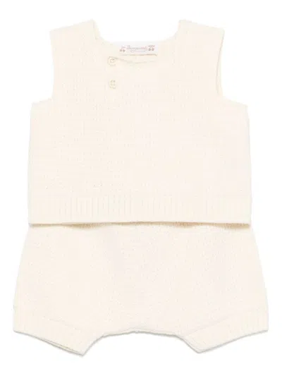 Bonpoint Babies' Elsie Trousers Set In Neutrals