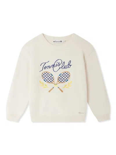 Bonpoint Kids' Elvir Pullover In White
