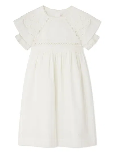 Bonpoint Kids' Elyne Dress In White