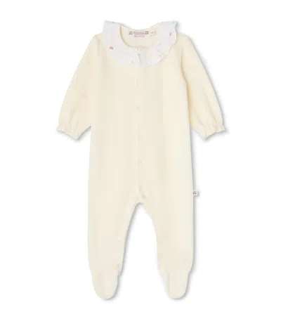 Bonpoint Kids'  Embroidered All-in-one In Neutral