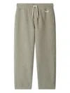 Bonpoint Embroidered Drawstring Trousers In Gray