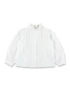 Bonpoint Emelia Girls Blouse In Organic Cotton In White