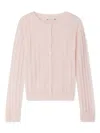 Bonpoint Emeline Cardigan In Pink