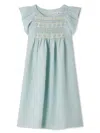 Bonpoint Emeraude Dress In Blue