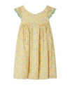 Bonpoint Emina Embroidered Dress In Nude