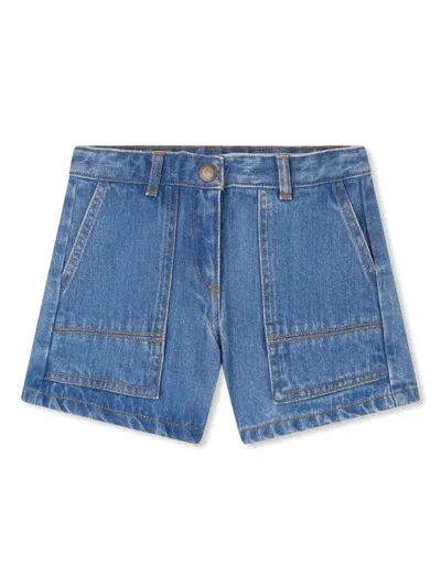 Bonpoint Kids' Emira Shorts In Blue