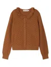 Bonpoint Emy Cardigan In Braun