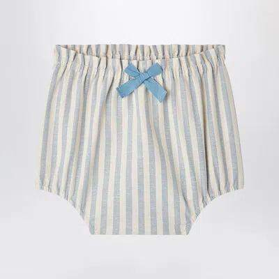 Bonpoint Ena Shorts White/blue Striped