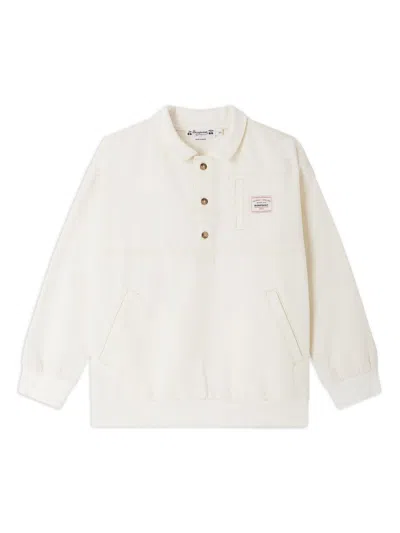 Bonpoint Kids' Enis Polo Shirt In White