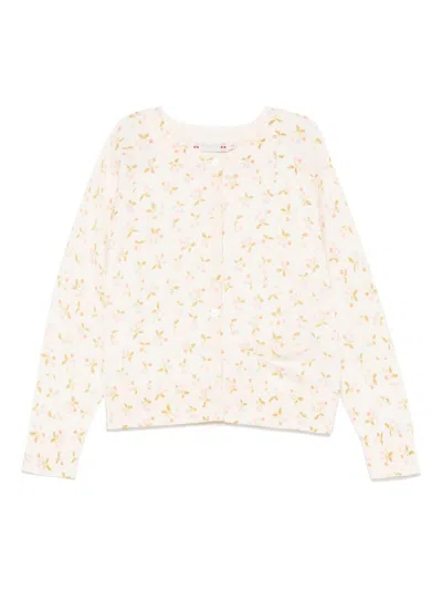 Bonpoint Kids' Enoha Cardigan In Neutrals
