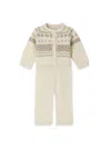 Bonpoint Grifin Geometric-pattern Set In White